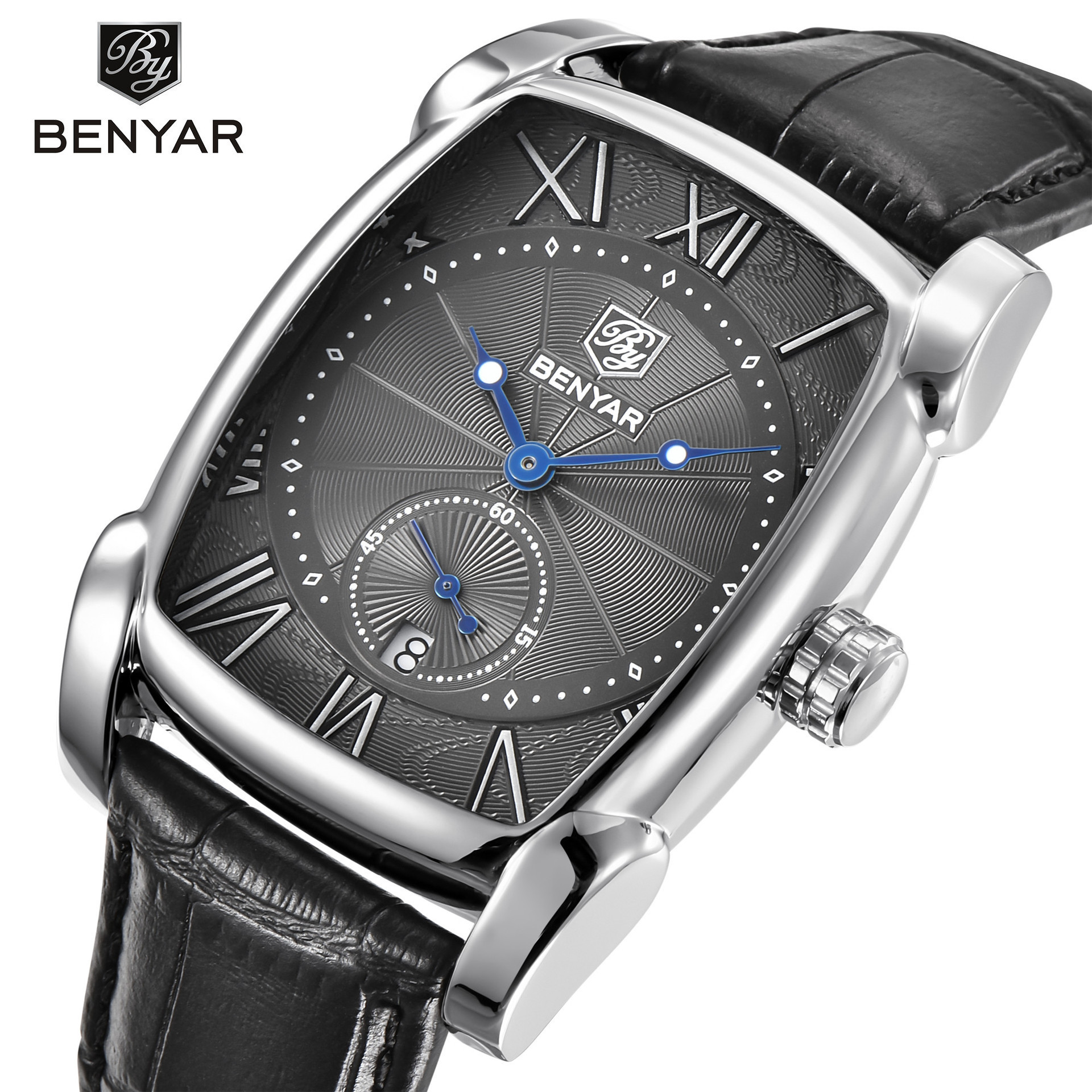 Binya Cross-border Watch Men’s Quartz Watch Explosive Style Casual Waterproof Men’s Watch Watch One Drop Ship 5114 zybercart.com