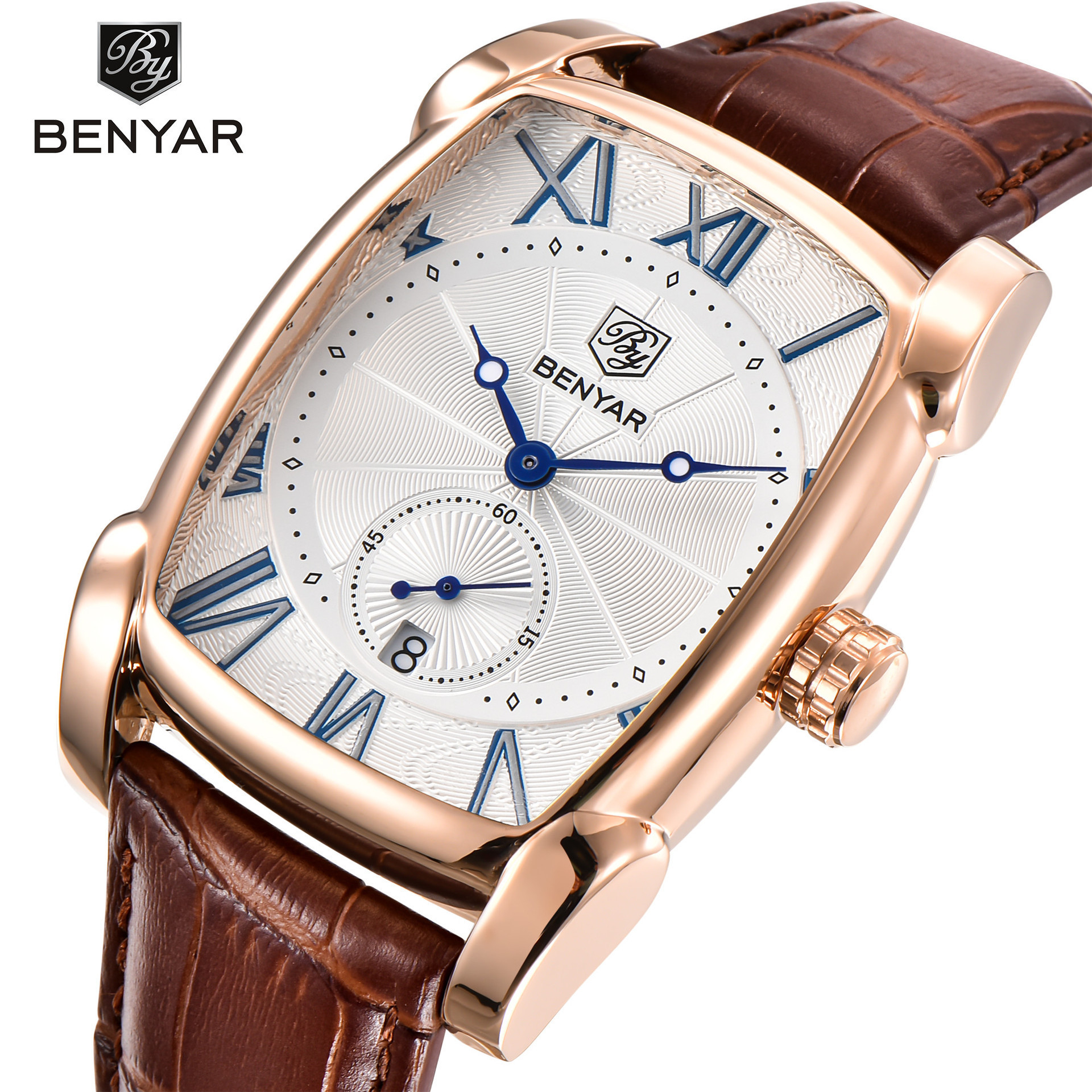 Binya Cross-border Watch Men’s Quartz Watch Explosive Style Casual Waterproof Men’s Watch Watch One Drop Ship 5114 zybercart.com