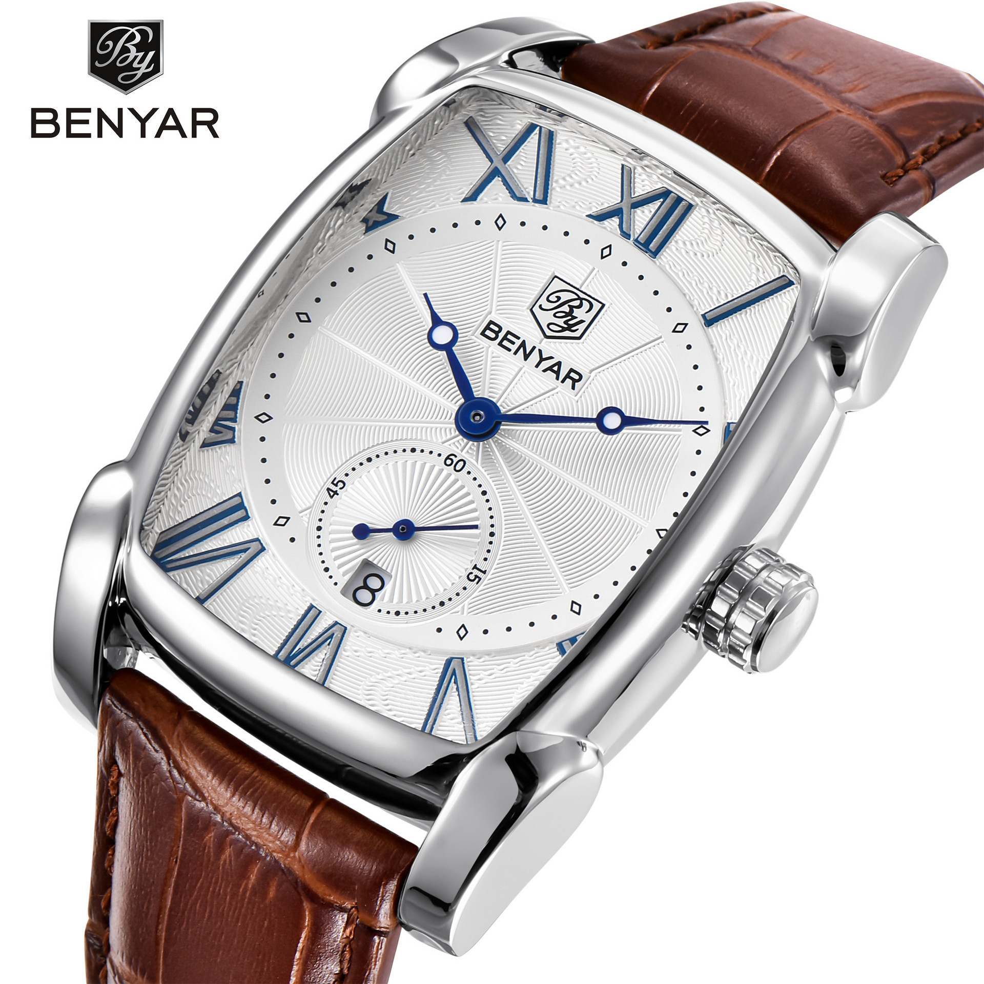Binya Cross-border Watch Men’s Quartz Watch Explosive Style Casual Waterproof Men’s Watch Watch One Drop Ship 5114 zybercart.com