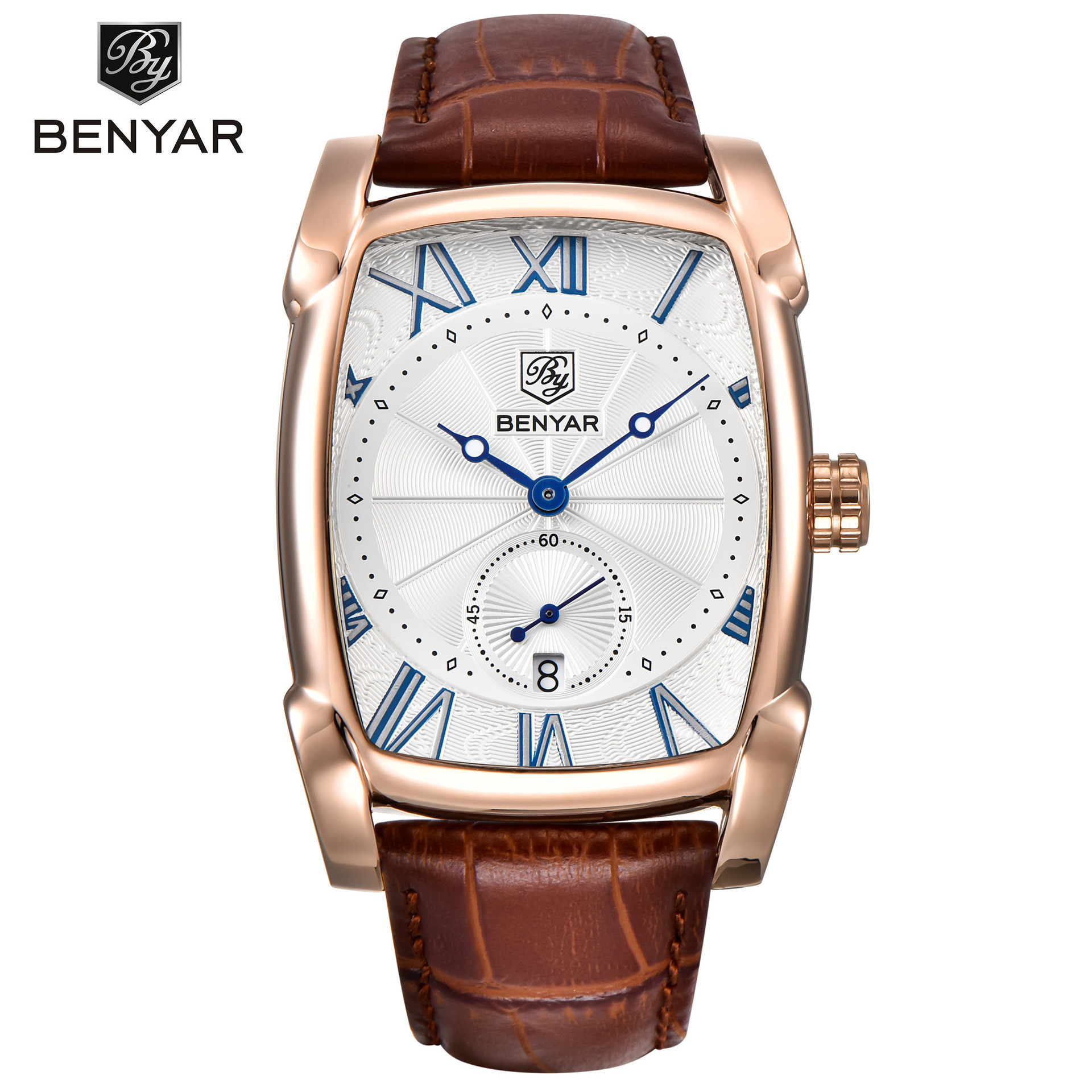 Binya Cross-border Watch Men’s Quartz Watch Explosive Style Casual Waterproof Men’s Watch Watch One Drop Ship 5114 zybercart.com