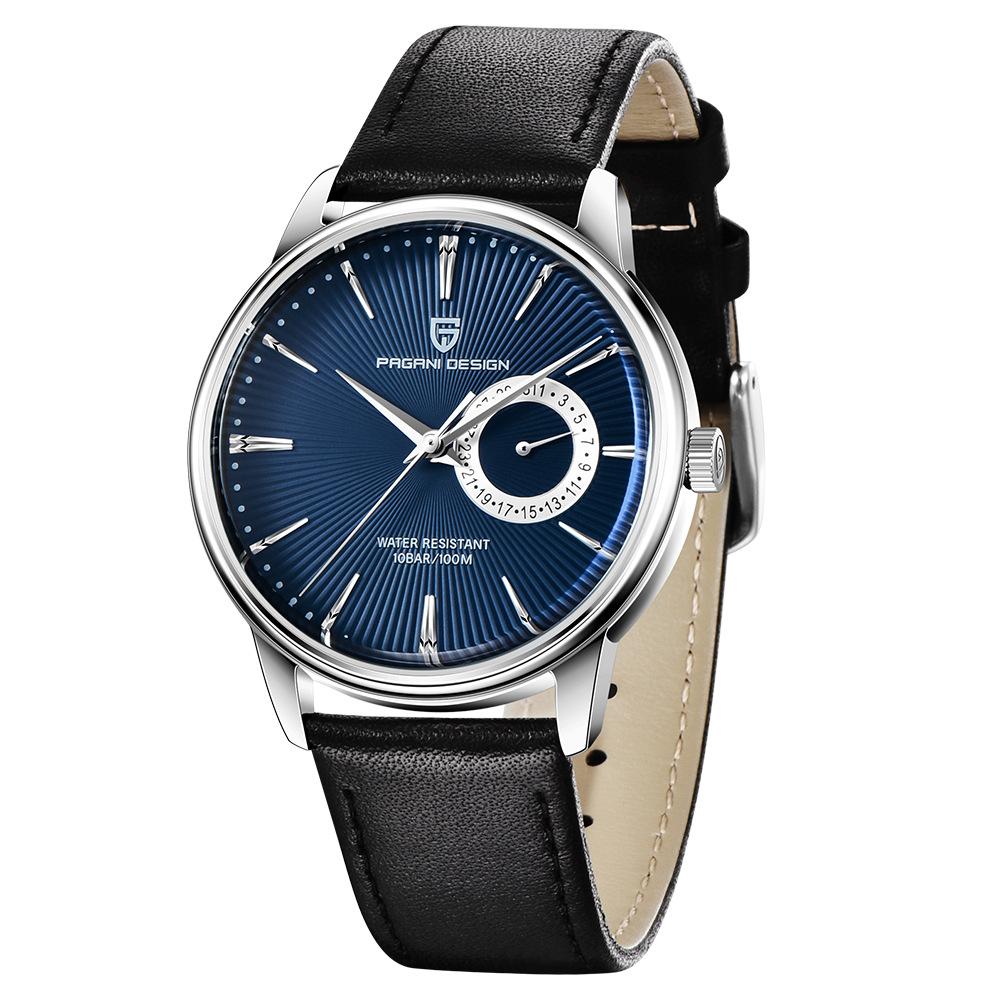 Bojiani New Cross-Border Watch Men’s Quartz Watch Men’s Watch Waterproof Fashion Genuine Leather Men’s Watch Watch1654 zybercart.com