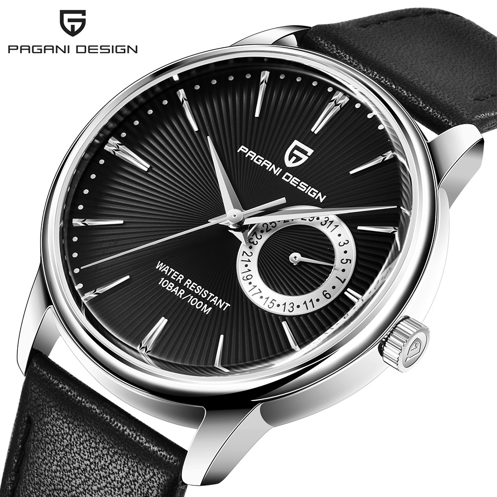 Bojiani New Cross-Border Watch Men’s Quartz Watch Men’s Watch Waterproof Fashion Genuine Leather Men’s Watch Watch1654 zybercart.com