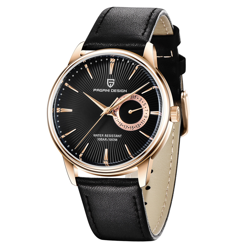 Bojiani New Cross-Border Watch Men’s Quartz Watch Men’s Watch Waterproof Fashion Genuine Leather Men’s Watch Watch1654 zybercart.com