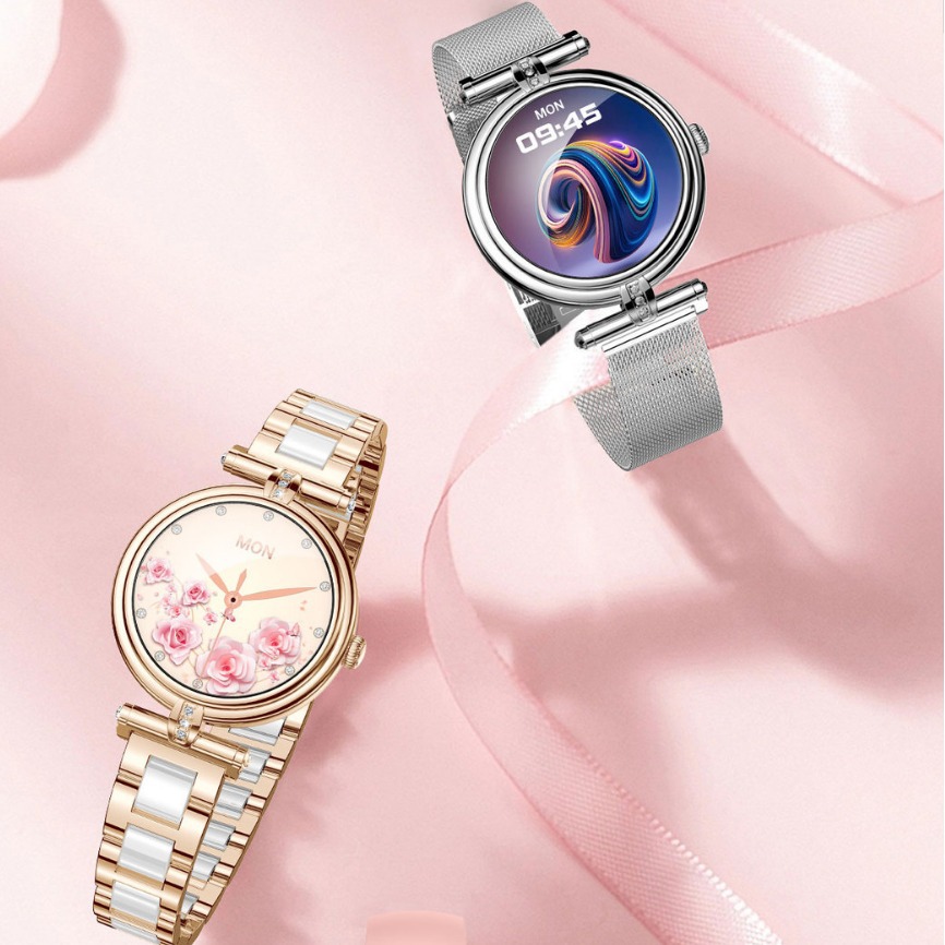 AK62 smart watch women’s smart watch Bluetooth call fashion watch heart rate phone information reminder new model zybercart.com