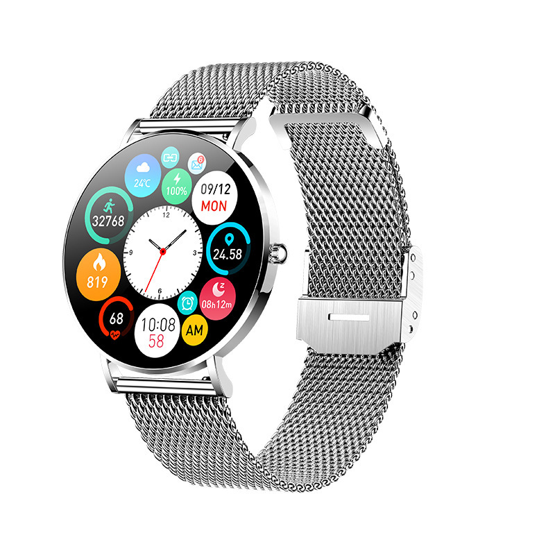 New T8 ultra-thin smart watch women’s 1.36-inch screen always on 360*360 high-definition pixel watch zybercart.com
