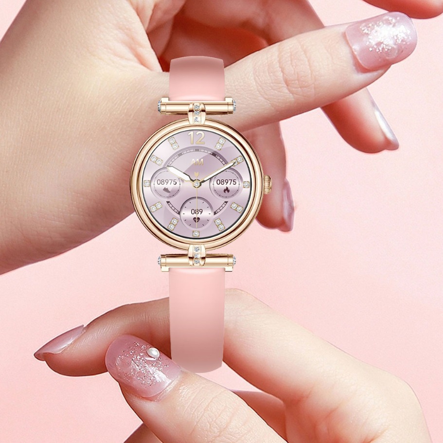 AK62 smart watch women’s smart watch Bluetooth call fashion watch heart rate phone information reminder new model zybercart.com