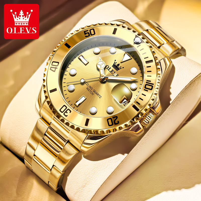One piece of Oris watch green waterproof ghost quartz watch Douyin live broadcast fashion trendy brand men’s watch men’s watch zybercart.com
