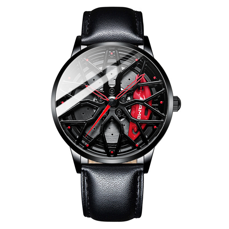 SVJ dropshipping men’s watch high-end authentic wheel watch three-dimensional hollow C63 forged men’s watch quartz watch zybercart.com
