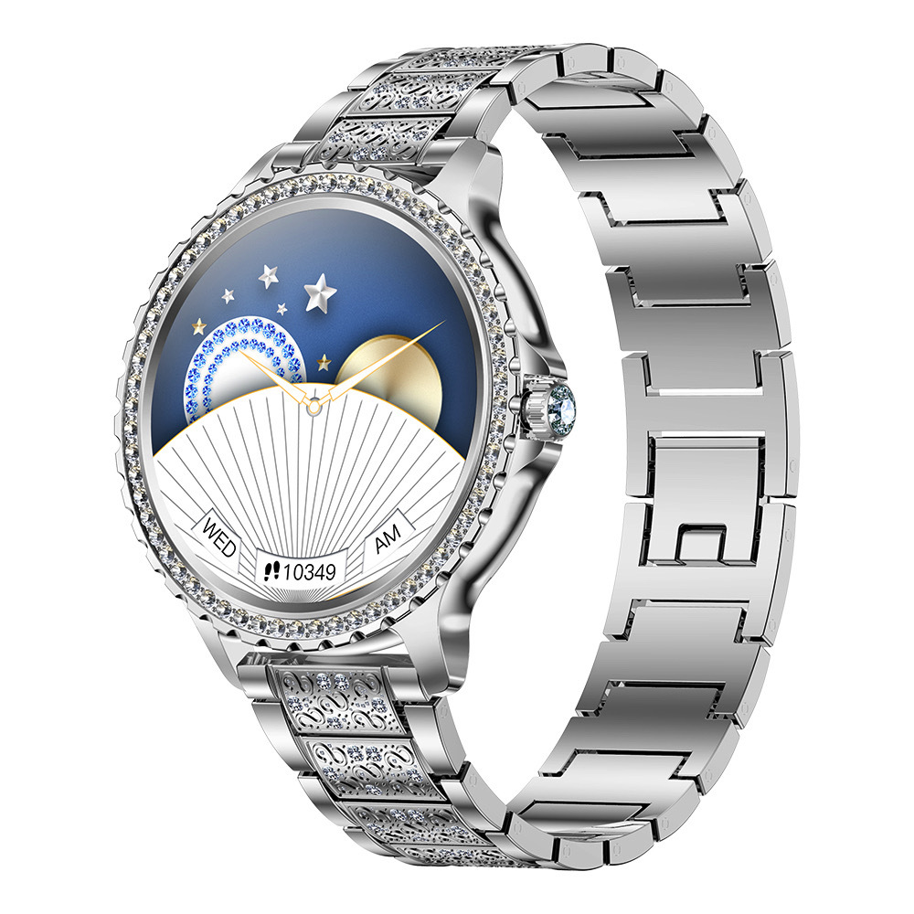 Cross-border new i58 fashion women’s smart watch Bluetooth call AI voice assistant life waterproof sports meter zybercart.com