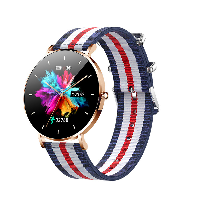 New T8 ultra-thin smart watch women’s 1.36-inch screen always on 360*360 high-definition pixel watch zybercart.com