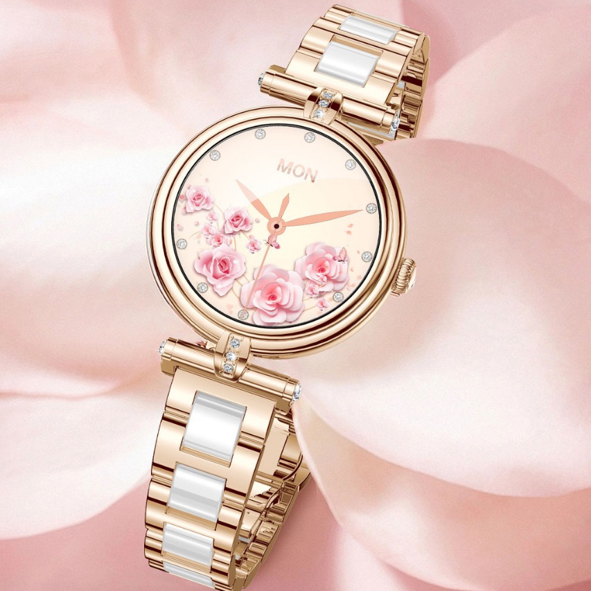 AK62 smart watch women’s smart watch Bluetooth call fashion watch heart rate phone information reminder new model zybercart.com