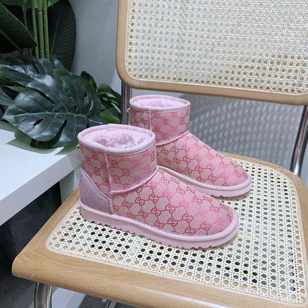 2025 snow boots women's fleece thickening women's shoes G home