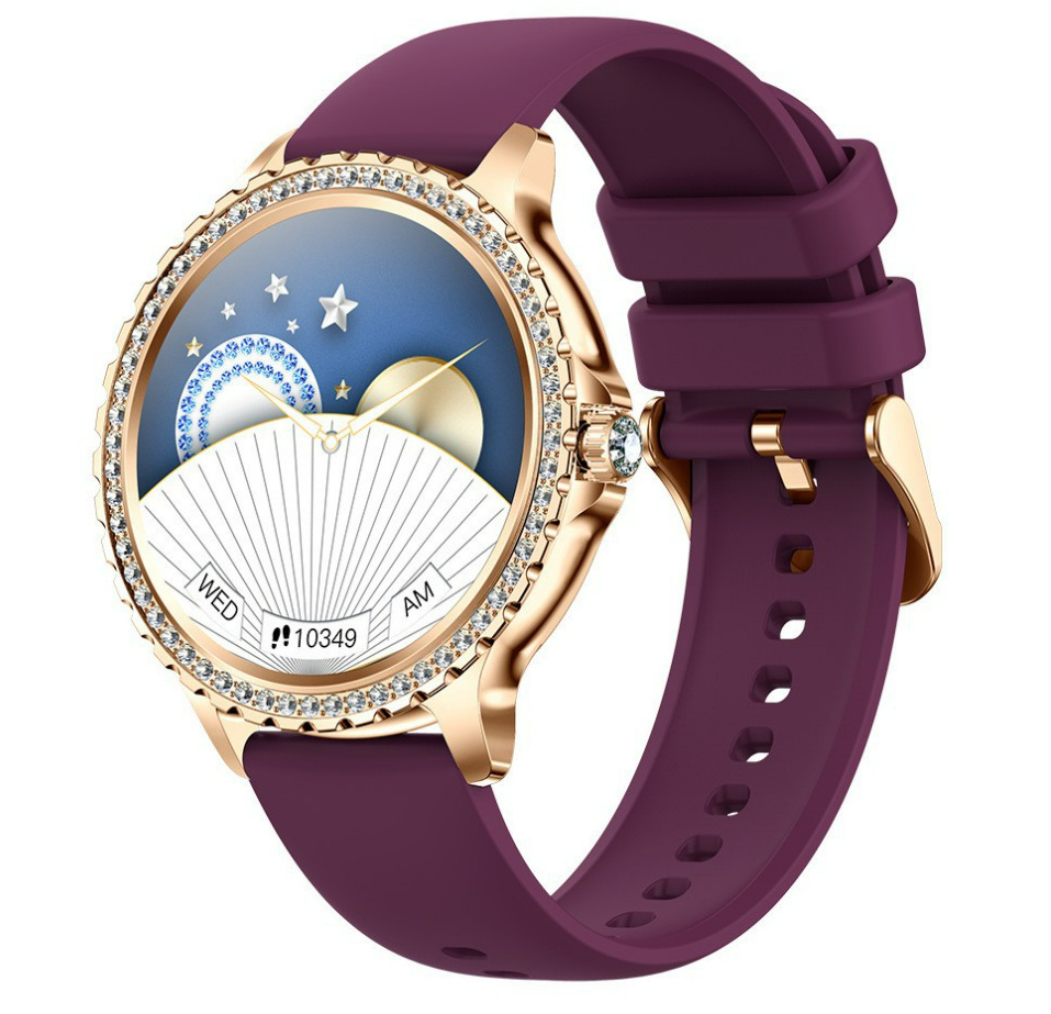 Cross-border new i58 fashion women’s smart watch Bluetooth call AI voice assistant life waterproof sports meter zybercart.com