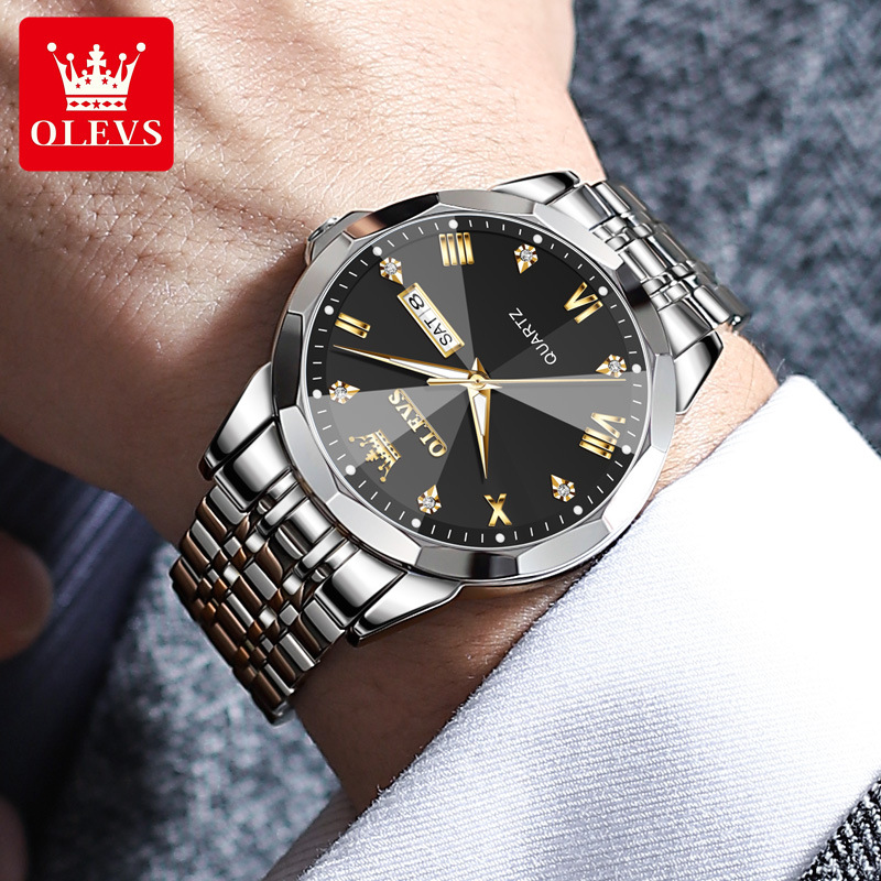 Star Julian Cheung endorses Oris brand watch business dual calendar quartz watch waterproof men’s watch men’s watch zybercart.com