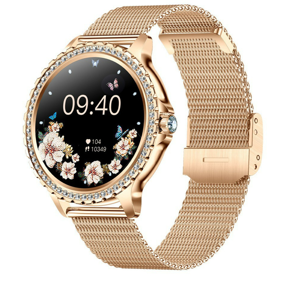 Cross-border new i58 fashion women’s smart watch Bluetooth call AI voice assistant life waterproof sports meter zybercart.com