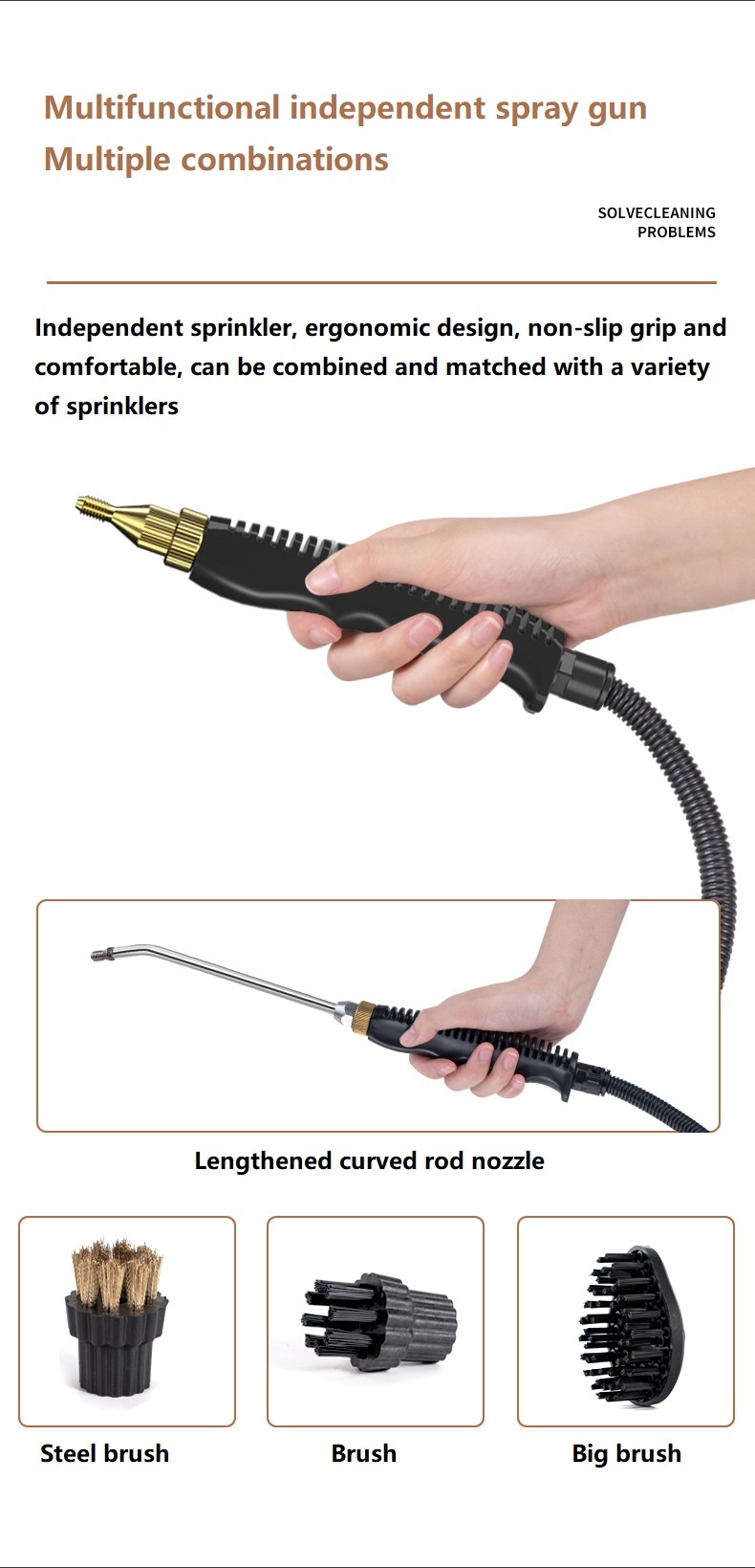 High Pressure Steam Cleaner Air Conditioned Kitchen zybercart.com