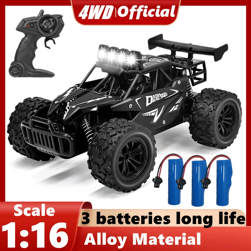 1:16 RC Car Remote Control Cars Radio Buggy Truck Drift Racing Climbing Off Road Vehicle Outdoor Toy for Boys Kids Children Gift zybercart.com