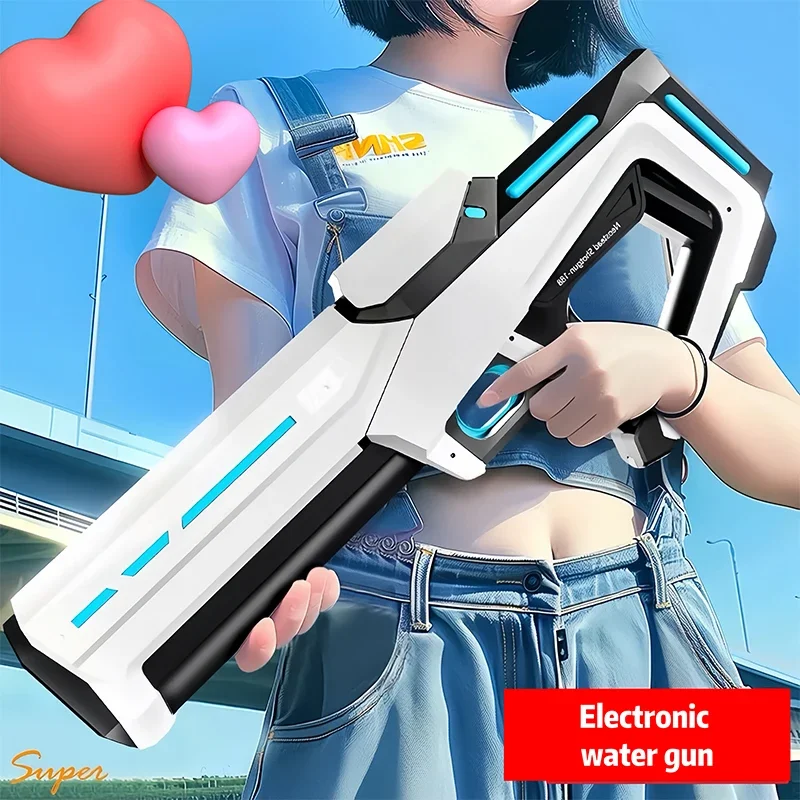Electric Automatic Water Storage Gun Toys Portable Children Summer Beach Outdoor Fight Fantasy Spray Gun Toys Boy Kid Adult Game zybercart.com Electric Automatic Water Storage Gun Toys Portable Children Summer Beach Outdoor Fight Fantasy Spray Gun Toys Boy Kid Adult Game zybercart.com Extras