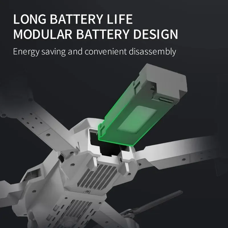 2024 E88 Pro WIFI FPV Drone, Wide Angle 4K/1080P HD Camera, Height Hold, Foldable RC Quadcopter Helicopter Toy Gift zybercart.com