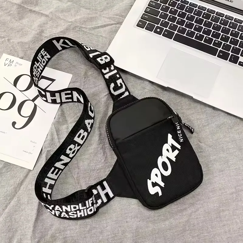 Men’s & Women’s Shoulder Bag INS Trend Waterproof Small Backpack Mobile Phone Man’s Messenger Bag Square Bag Crossbody Bags zybercart.com Bags