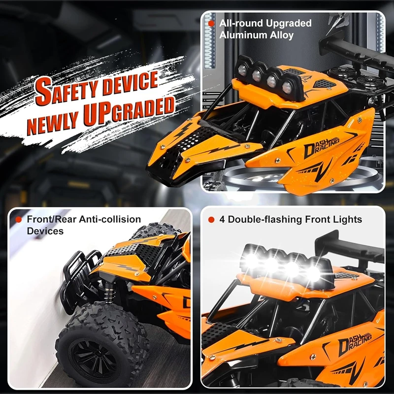 1:16 RC Car Remote Control Cars Radio Buggy Truck Drift Racing Climbing Off Road Vehicle Outdoor Toy for Boys Kids Children Gift zybercart.com