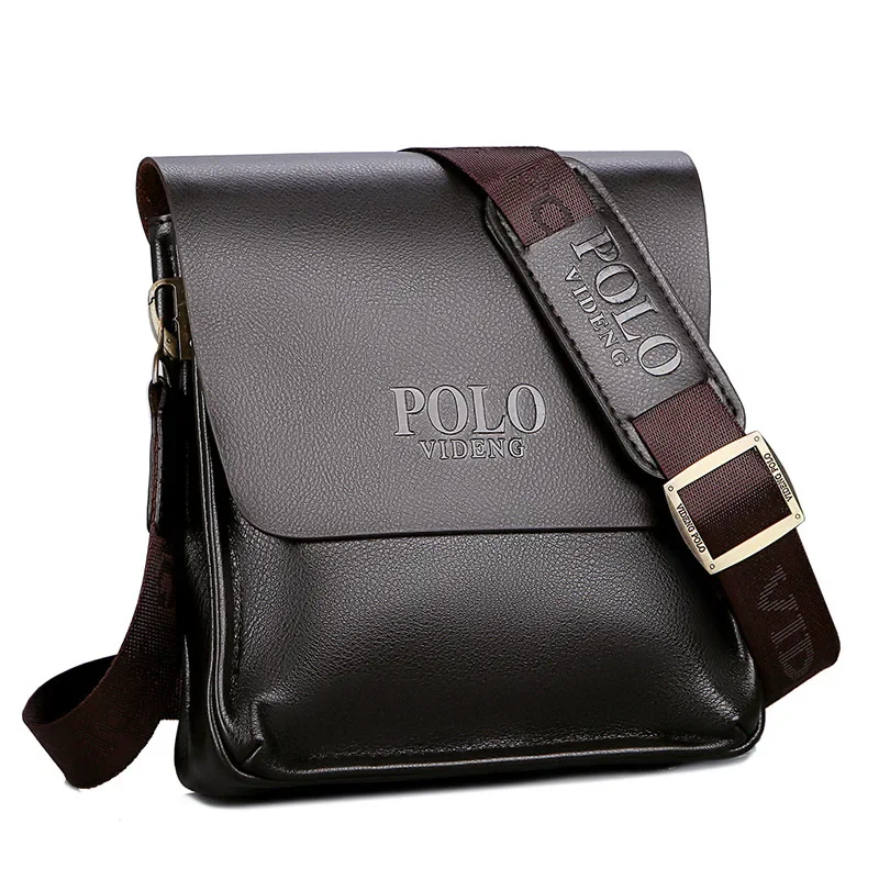 The leisure business single shoulder bag Polo vertical bag man trend inclined shoulder bag zybercart.com Bags