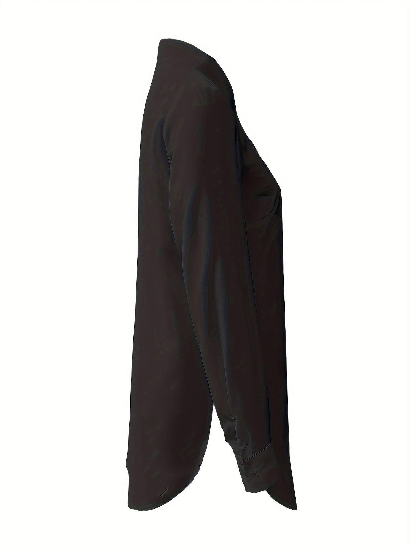 Long And Simple Casual Shirts Can Be Worn In Four Seasons. zybercart.com Fashion