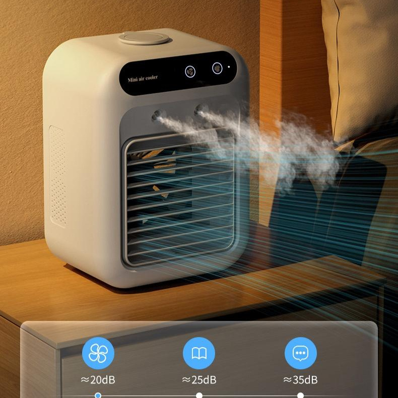 Air Conditioner Air Cooler Fan Water Cooling Fan Air Conditioning For Room Office Portable Air Conditioner Cars zybercart.com Devices