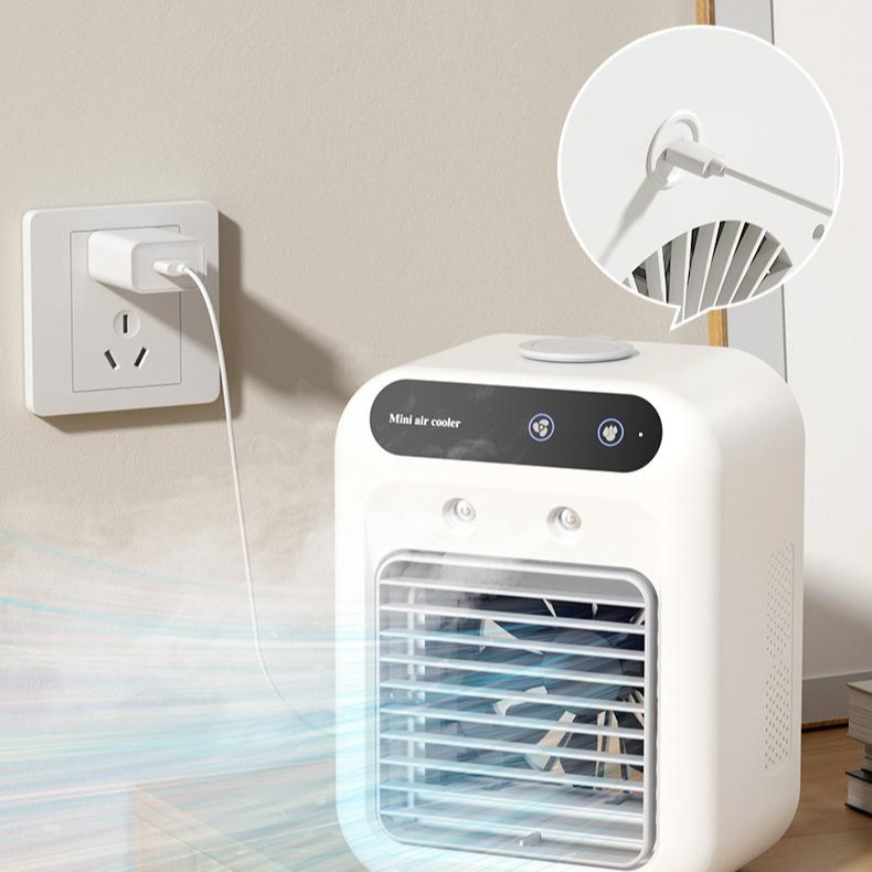 Air Conditioner Air Cooler Fan Water Cooling Fan Air Conditioning For Room Office Portable Air Conditioner Cars zybercart.com Devices